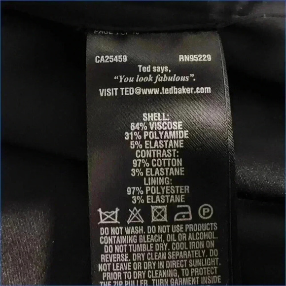 Ted Baker Sleeveless Bodycon Dress - Women's Knee-Length Cocktail Attire - Picture 5 of 5